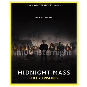 Midnight Mass (2021) [7 EPISODES] Blu-Ray NEW Drama Fantasy Full HD All Region - Picture 1 of 13