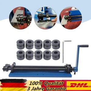 Rundbiegemaschine Sickenmaschine 460mm Manuell Bördelmaschine mit 6 Würfelsätze - Bild 1 von 10