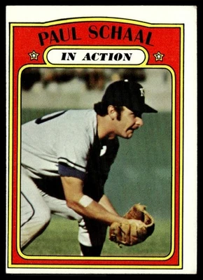 Topps Paul Schaal 1972 #178 Foto 1 de 2