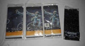 Space Skateboarder Paper Tablecloth Lot of 4 - Size 54" x 102" Space Tableware - Picture 1 of 6