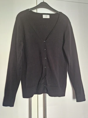 THE BASICS, tolle Strickjacke, Schwarz, Gr. M - Bild 1 von 4