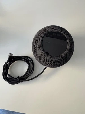 Apple HomePod Mini Smart Speaker Siri WiFi, Black/Space Grey, A2374 - Image 1 of 2