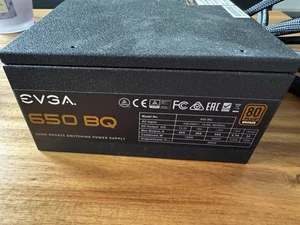 Netzeil EVGA 650 BQ 80+ Bronze - 650 Watt Netzteil - PC - Bild 1 von 2
