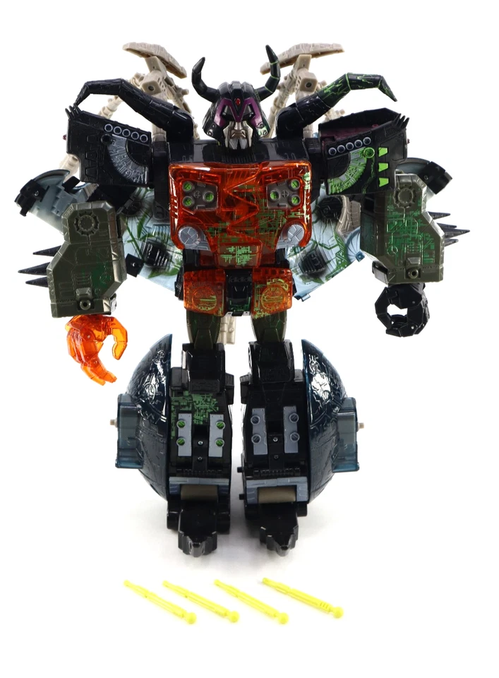 Transformers Energon Dark / Black Unicron Armada Dead End Hasbro Near Complete - Image 1 of 4