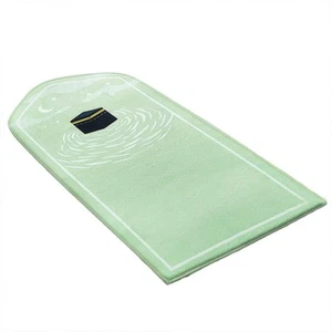 Prayer Rug Prayer Mat for Ramadan Portable Worship Kneel Embossing Floor3137 - Imagen 1 de 8