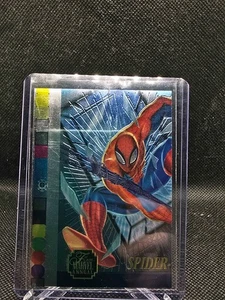 Error 1995 Fleer Flair Marvel Annual Chromium LE #1 of 12 Spider-Man NM/MT - Picture 1 of 2