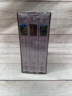 Readers Digest Great National Parks VHS Tapes Set of 3 Videos Brand New Sealed!! - Image 1 of 3