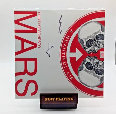 Thirty Seconds To Mars A Beautiful Lie LP Signed Vinyl Autographed NEW - Image 1 of 2