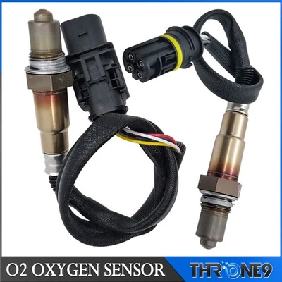 2Pcs Up+Downstream Oxygen Sensor For 2006 2007 2008 2009 2010 BMW 550i 650i 4.8L — 第 1/4 张图片