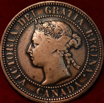 1882-H Canada One Cent Foreign Coin - Image 1 of 2