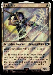 MTG FINAL FANTASY Surge Foil Zack Fair U 580 NM Scan - Picture 1 of 2