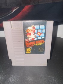 Super Mario Bros. (Nintendo NES, 1985) 5-Screw Cartridge Only Tested and Works.