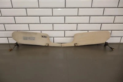 91 Mitsubishi 3000GT VR4 OEM Interior Sun Visors Pair Left/Right Neutral - Image 1 of 4
