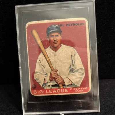 1933 Carl Reynolds Goudey Big League Chewing Gum Baseball Card #120 - Image 1 of 4