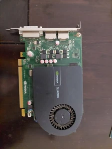 Nvidia Grafikkarte Quadro 2000 1GB PCI-Express x 16 2.0  2x Displayport, 1x DVI - Bild 1 von 2