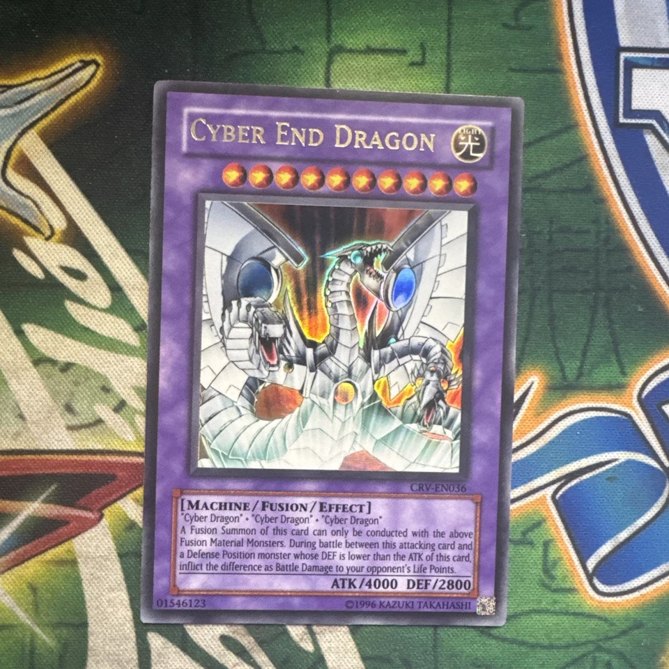 Yugioh! Cyber End Dragon CRV-EN036 Ultra Rare Unlimited VLP/NM - Image 1 of 3