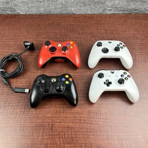 Mandos Xbox One/Serie Dos Blancos Funcionan Genial Rojo y Azul Necesita Paquetes de Baterías - Imagen 1 de 11