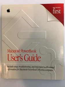 Macintosh Powerbook original manual - 190 series - Picture 1 of 1