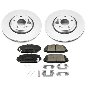 PowerStop CRK7347 Front Disc Brake Kit Pads for 2016-17 Accord / 17-20 Civic Si - Picture 1 of 1