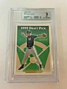 1993 Topps GOLD #98 Derek Jeter BGS 9 - Picture 1 of 2
