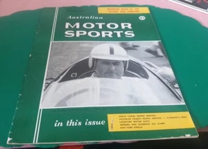 Mar 1960 Australian Motor Sports Mag Anglia 105E , Brabham Cover - Bild 1 von 6