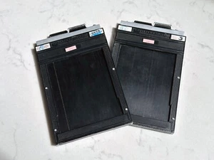 2x TOYO Double Dark Slide Film Holders 5x4 - Picture 1 of 2