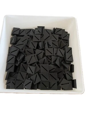 BATTLE MASTER BASES 20MM Square Diagonal Slotted War gaming Plastic Bases for Warhammer 40K,AOS,D&D