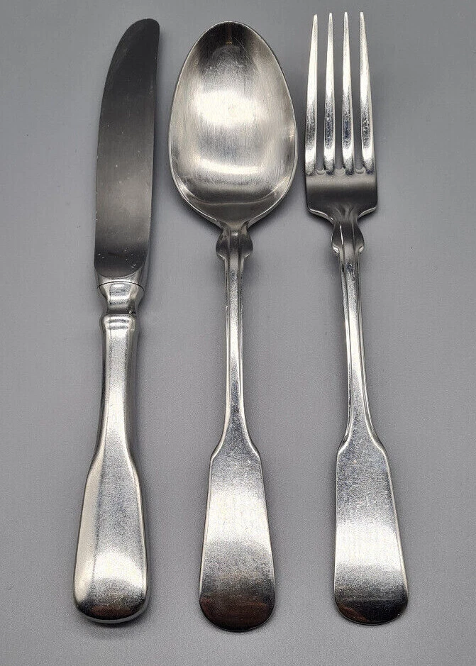 WMF Cromargan Spaten Spatenmuster Besteck zur Auswahl Dessertmesser - Bild 1 von 1