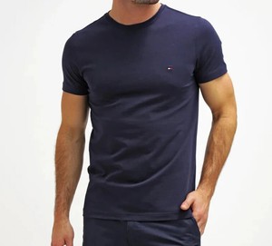 Tommy Hilfiger Men's Short Sleeve T-shirt (Navy)