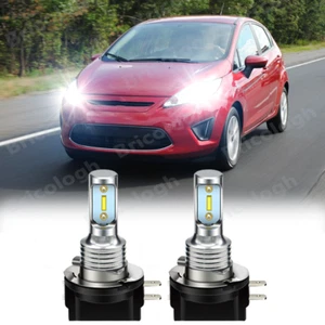 H11B LED Headlight Bulbs For FORD FIESTA 2011 2012 2013 Low Beam Kit 6000K White - Picture 1 of 10