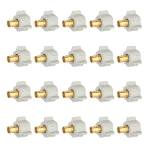 EFIELD 20 PIEZAS 1/2" Pex X 1/2" hembra NPT giratorio crimpado accesorios de latón, sin plomo - Imagen 1 de 6