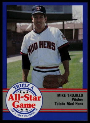 1989 ProCards Triple A All-Stars Mike Trujillo Toledo Mud Hens - Image 1 of 2