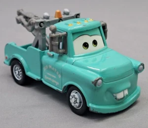 Mattel Disney Pixar Cars Mater Tow Truck Aqua Blue 1/55 Diecast Wrecker - Picture 1 of 8