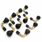 Easy Application 10pcs Bent Valve Stems for Moped Scooter Tubeless Tires