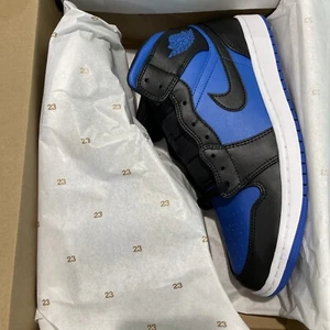 Nike Air Jordan 1 Mid Royal Black Blue White DQ8426-042 Men’s Multi Size - Picture 1 of 6