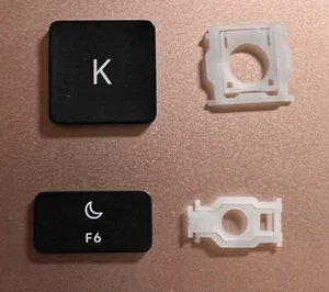 MacBook Air 13" A2179 | A2337 | LAPTOP KEYBOARD SINGLE REPLACEMENT KEYCAPS KEYS - Picture 1 of 5