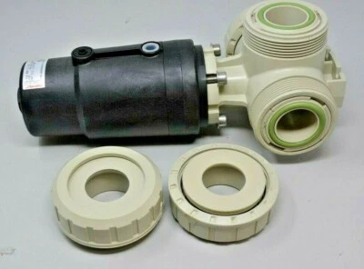 7100/40/M 254-1-1-T-1208 / VÁLVULA GEMU ENJUAGUE FINAL STEAG PP / BANNER INDUSTRIES Foto 1 de 4