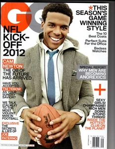 GQ Magazine September 2012 Cam Newton NFL Kick-Off & Tim Teebow & Joe Paterno - Picture 1 of 1