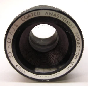 edl 50mm E.F. f/2.8 Coated Anastigmat Projection Lens - Picture 1 of 3