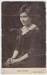 Mary Fuller ca. 1913 Kraus Mfg Co Postkarte - früher Filmstar Edison - Pose 2 - Bild 1 von 2