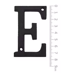 House Address Letters- 3 Inch High Innovative Wrought Iron Numbers Vintage Na... - Picture 1 of 5