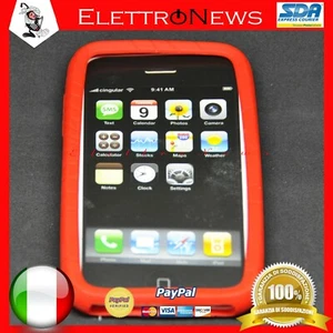 Custodia Cover TPU Rossa Iphone 3G Apple Antiurto - Foto 1 di 2