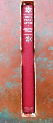 Twenty Years After  Book 1967 Alexandre Dumas Slipcase Softcover French Writer Foto 1 de 4