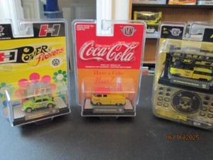 Volkswagen Toy M2 Machines Bus and Bug Lot  Coke, Hurst, Accel  1/64 #M2-2A - Picture 1 of 7
