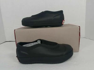 NEU Hunter Kinder Unisex Original Plimsole Schuh schwarz Größe 8 Junge 9 Mädchen wasserdicht - Bild 1 von 6