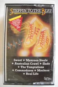 **STEPPIN` TO THE BEAT TWO CASSETTES ALL ORIGINAL ARTISTS, IN GREAT CONDITION** - Picture 1 of 3