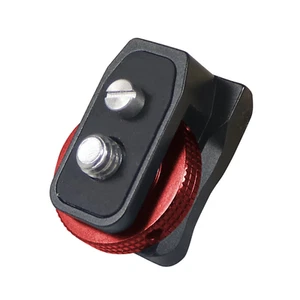 360° Rotation 1/4" Screw Cold Shoe Tripod Mount Adapter for Camera/LED Light/Mic - Picture 1 of 16