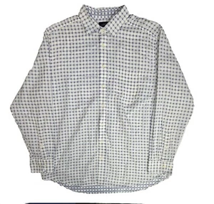 Camisa de fin de semana Charles Tyrwhitt manga larga blanca azul para hombre talla XL - Imagen 1 de 12