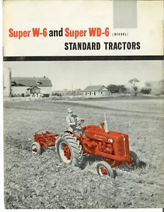 IH International McCormick Super W6 WD6 Tractor Sales Brochure Wheatland WD-6 - Picture 1 of 11