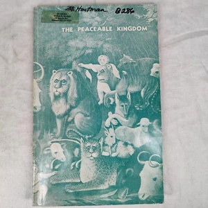 Rare Vtg 1963 "The Peaceable Kingdom" Sacred Choruses By Randall Thompson - Picture 1 of 24